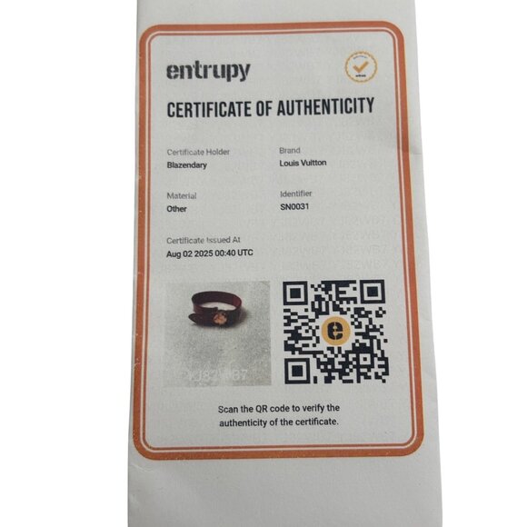 Louis Vuitton Monogram Leather Bracelet With Gold-Tone Floral Clasp - Picture 10 of 10